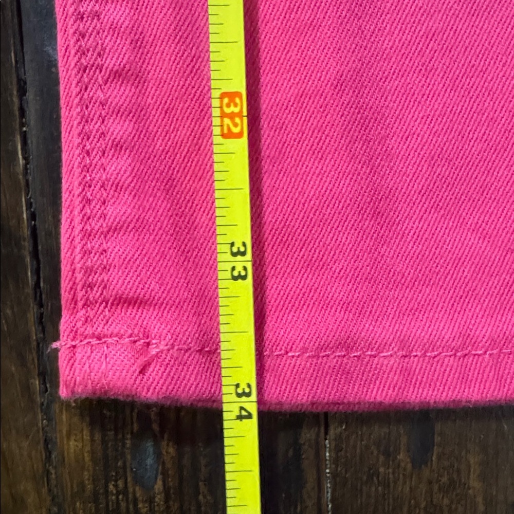 New York & Company Ultra High Rise Wide Leg Jeans in Pink (TALL) - Picture 8 of 8